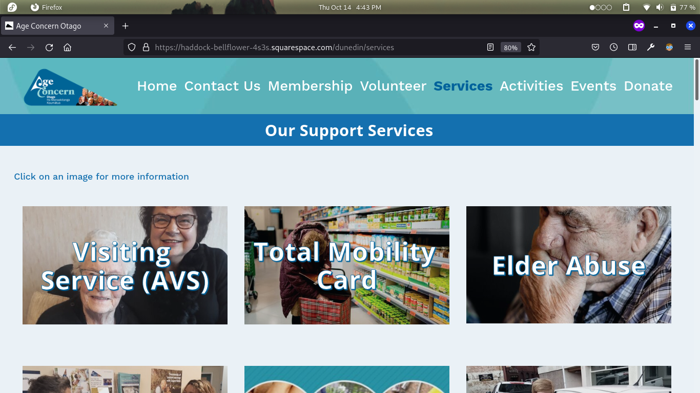 Age Concern Website Revamp Image